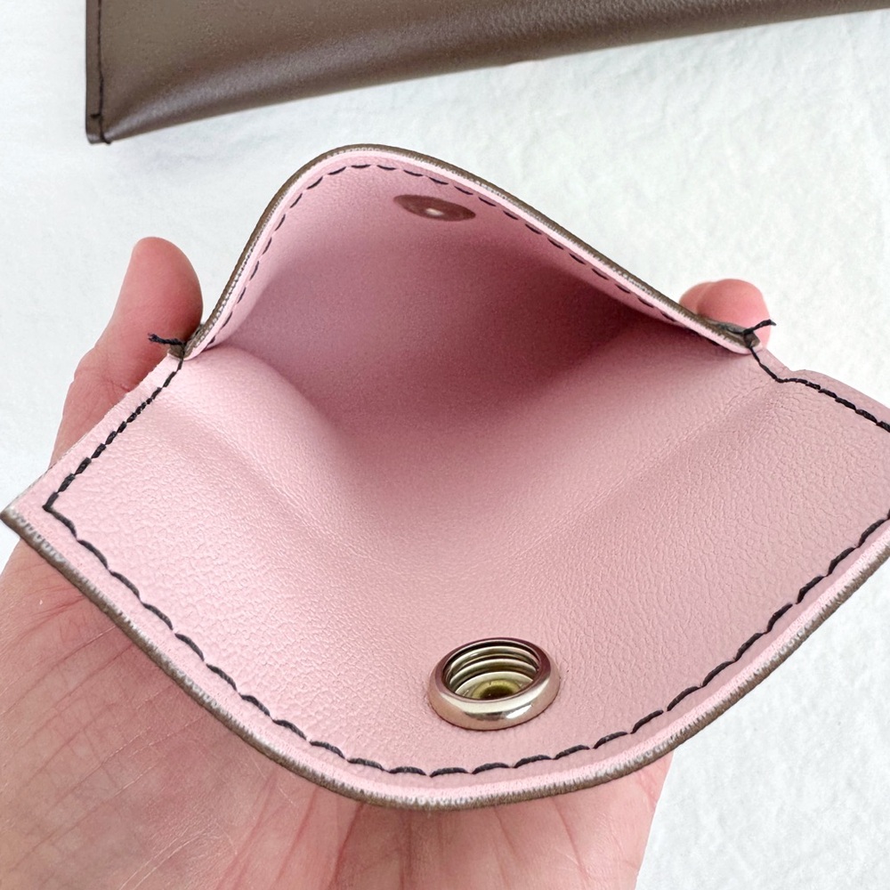 Holly Aiken Blast (Dots) Brown & Pink Clutch - Picture 10 of 11